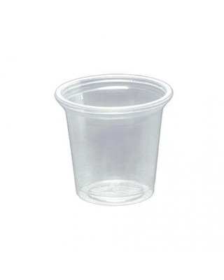 MILL. SALSERO PP TRANSP. Ø45MM 30ML(1OZ) HP (25X100UDS)