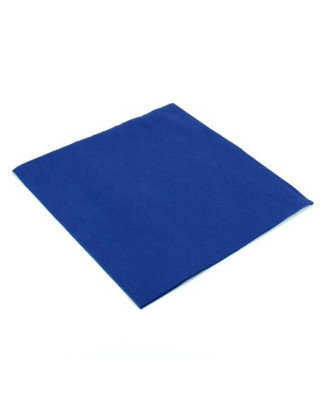 PAQ-50 SERVILLETA 33X33 2C P&P AZUL OSCUOR 27P-50