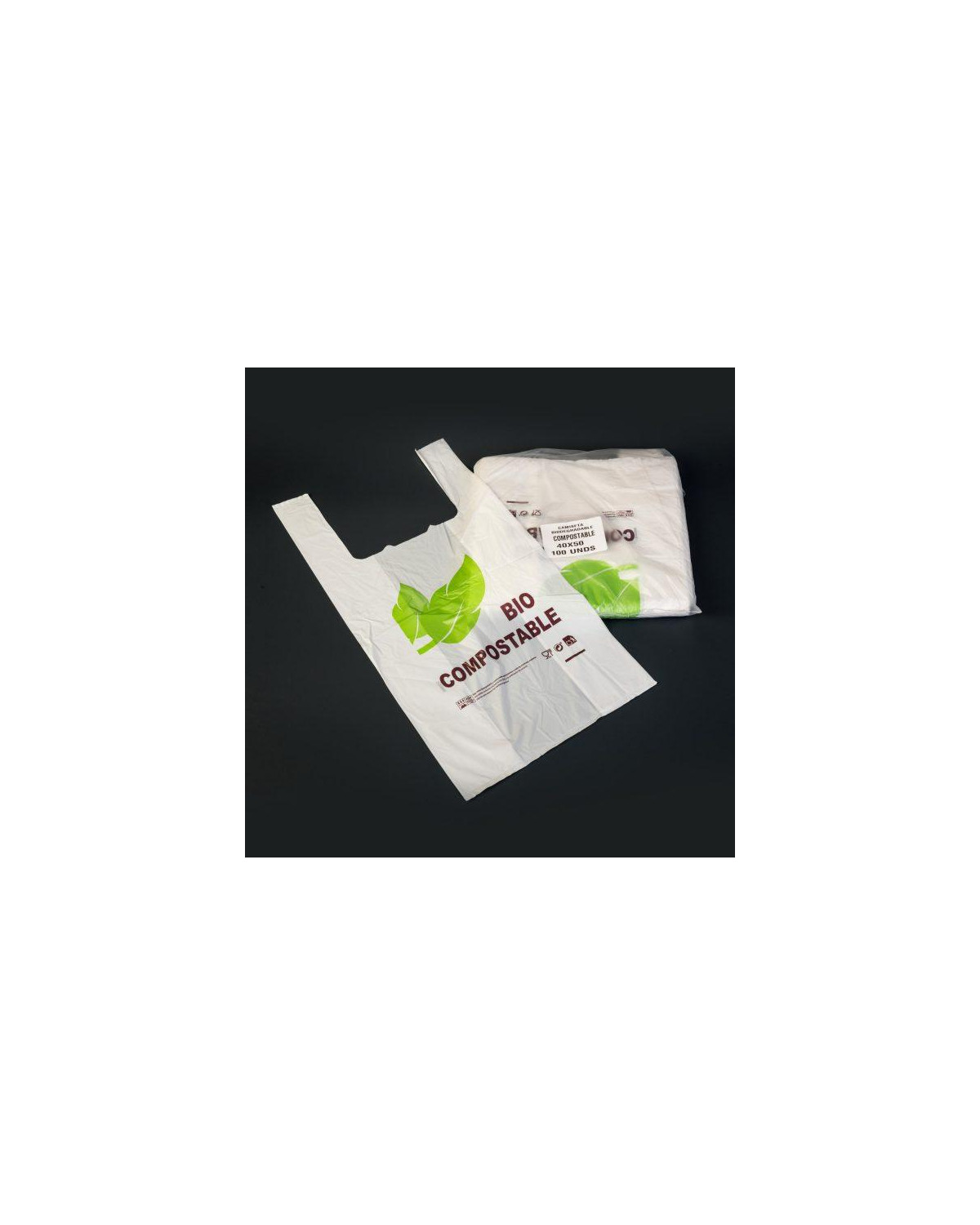 PQT-100 BOLSA ASA COMPOSTABLE 40X60 10P-100