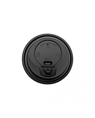 TAPA ANTIDERRAME VASOS 4OZ NEGRA Ø60MM (20X50)
