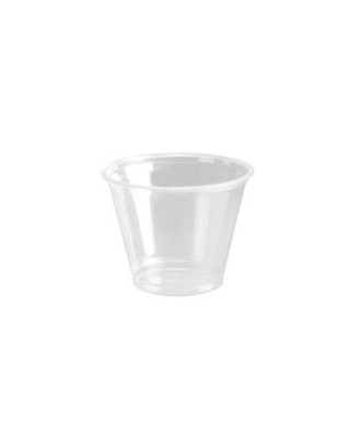 MILL. VASO PET BAJO TRANS. 266ML(9OZ) 92MM (20x50)
