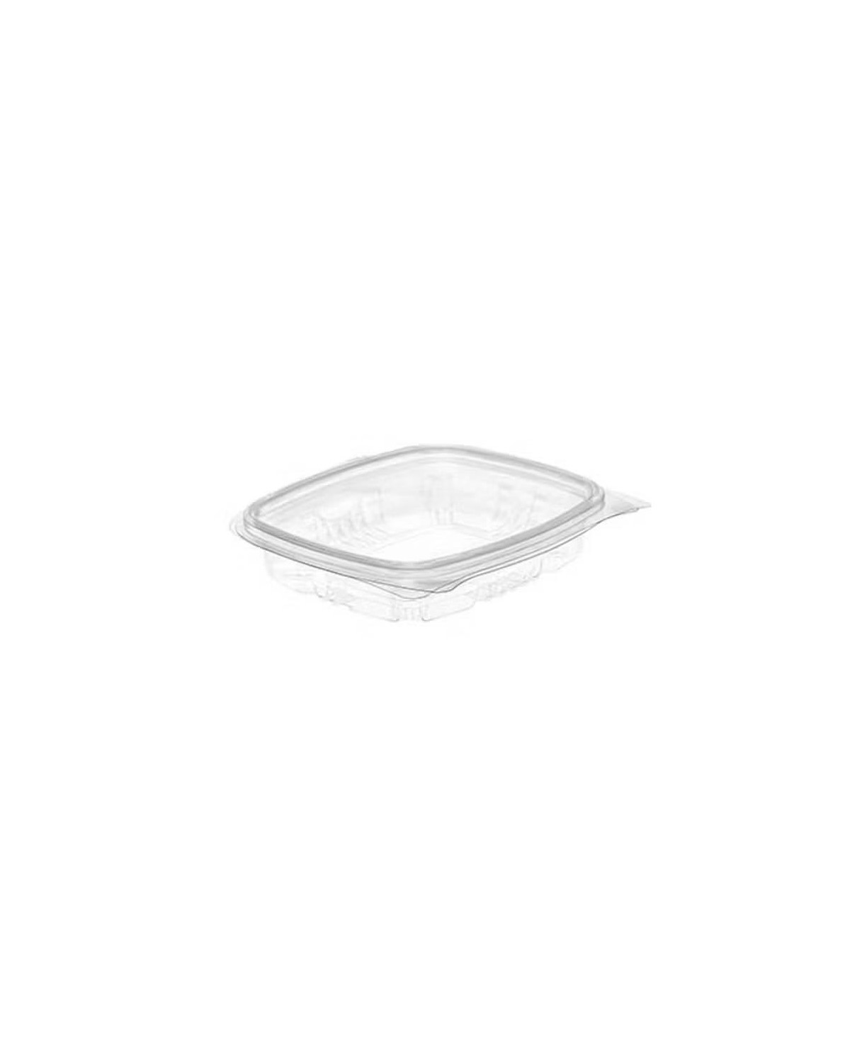 TARRINA CON TAPA BISAGRA 250CC PET TB 500UDS.