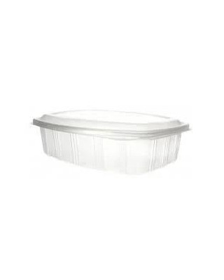 TARRINA CON TAPA BISAGRA 1500CC PET TA 150UDS.