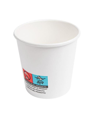 MILL. VASOS CARTON BLANCO 4OZ(120ML) (20X50UDS)