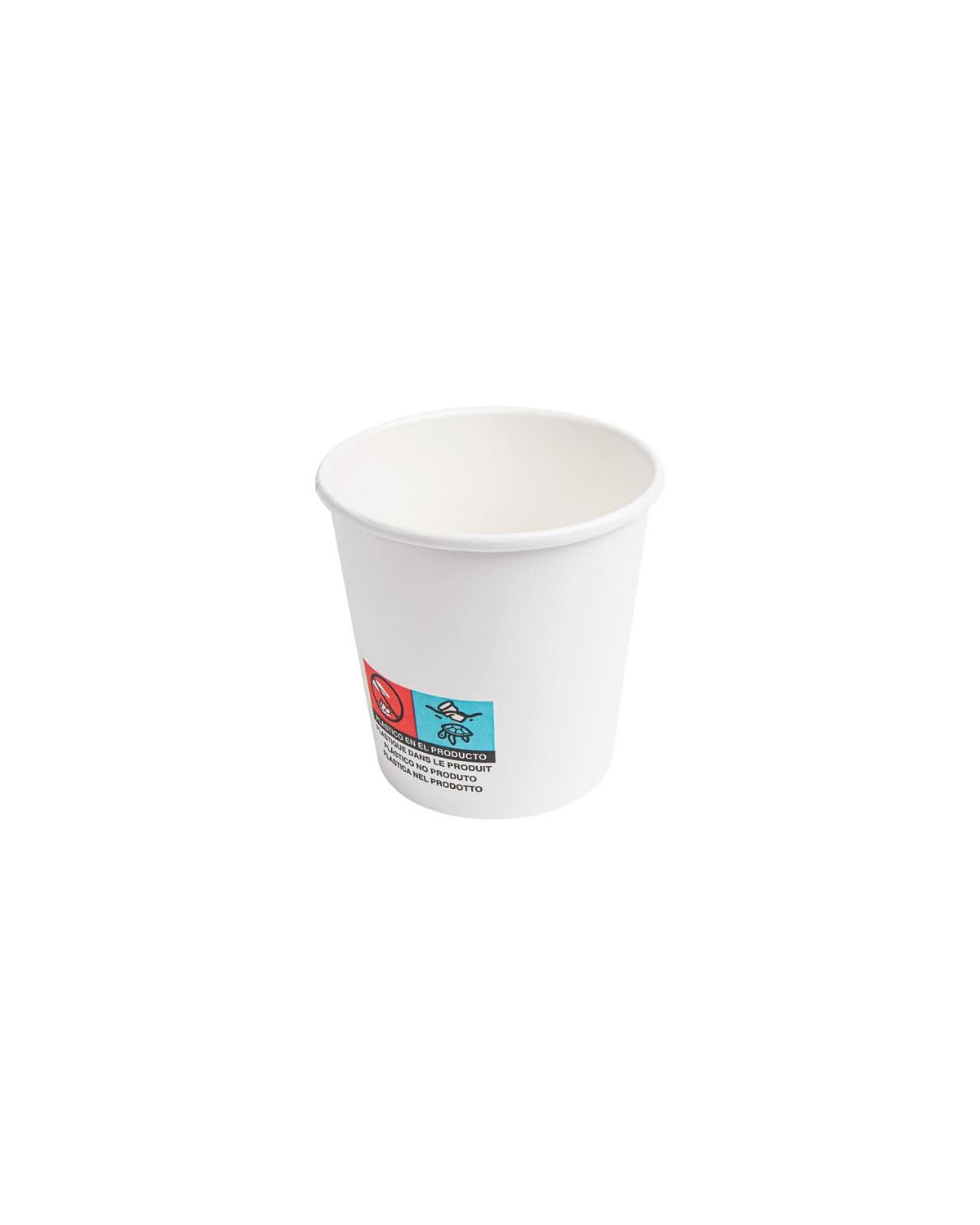 MILL. VASOS CARTON BLANCO 4OZ(120ML) (20X50UDS)