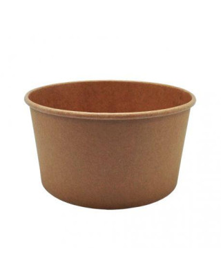 MILL. ENSALADERA CARTON KRAFT Ø150MM 1000ML (6X50UDS)