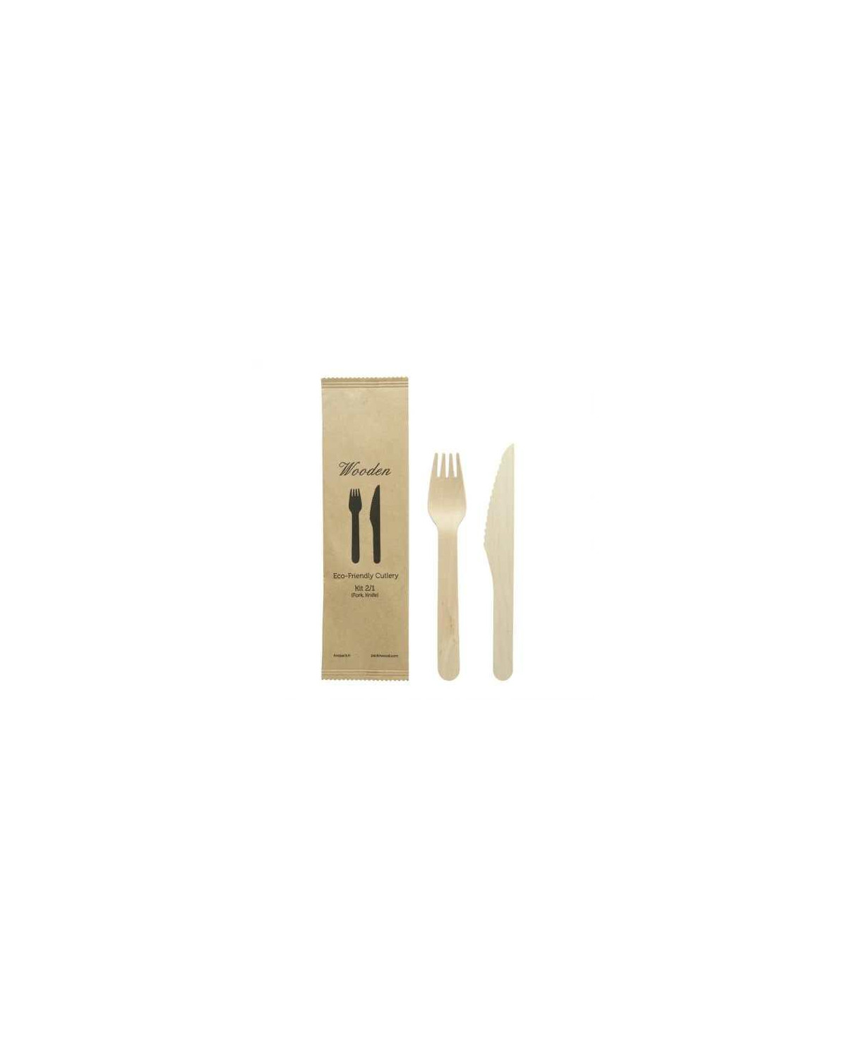 PACK CUBIERTOS DE MADERA CUCHILLO+TENEDOR (5XP-50UDS)