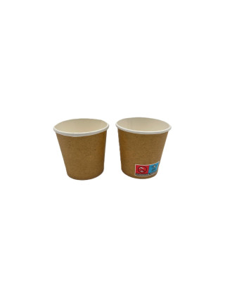 MILL. VASOS CARTON KRAFT 4OZ (120ML) (20X50UDS)