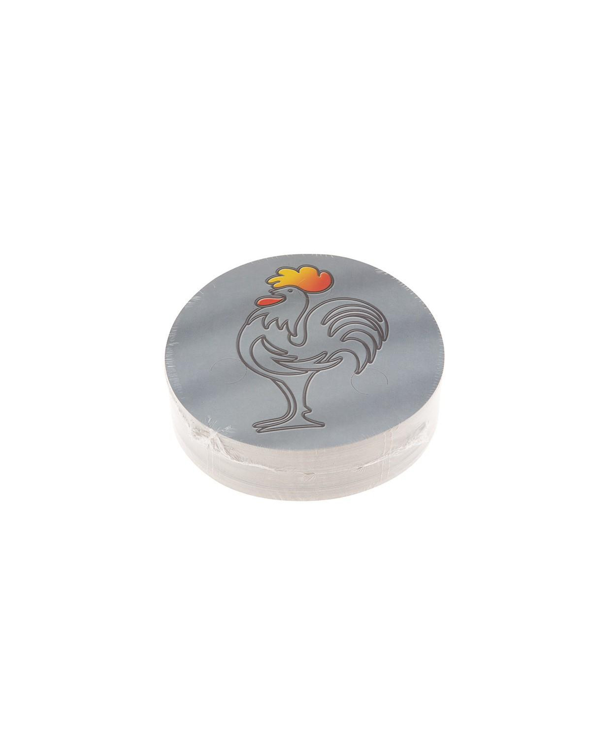 PQT. TAPA REDONDA POLLO 5121102 Ø206MM  (6X100UDS)