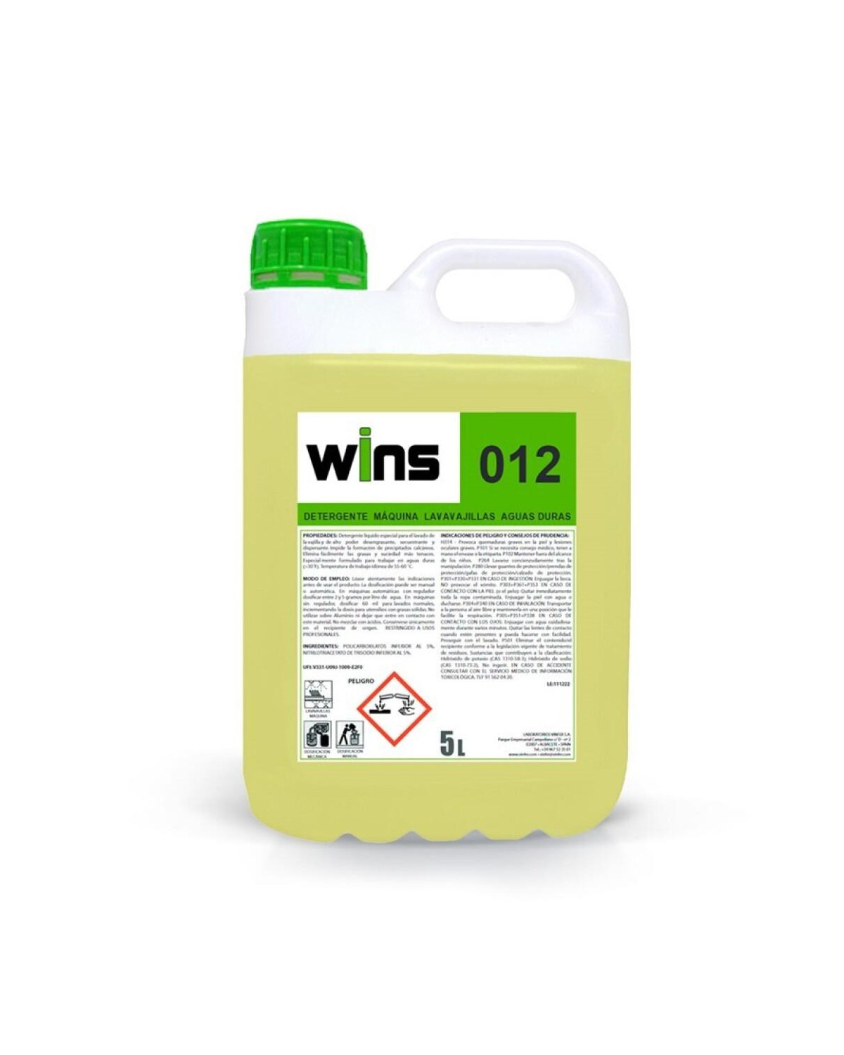 DETER AUTO AGUAS DURAS 5L