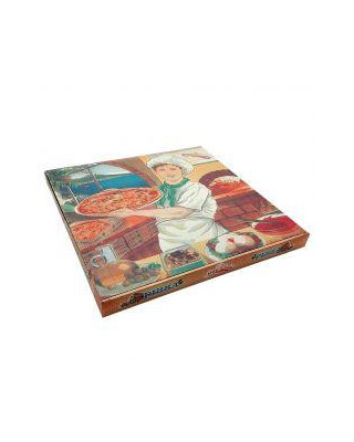 CAJA PIZZA MOD. FRANCIA 330X330X35MM P-100