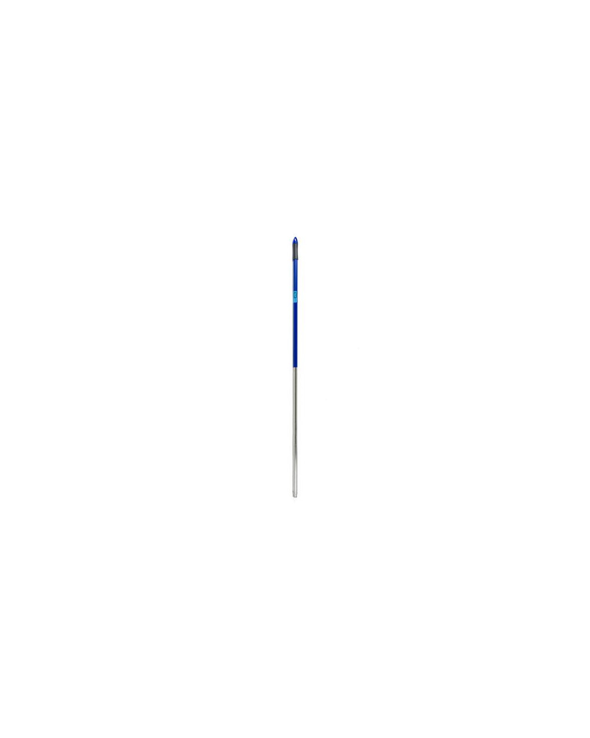 PALO ALUMINIO FORRADO D/R 125X22 AZUL