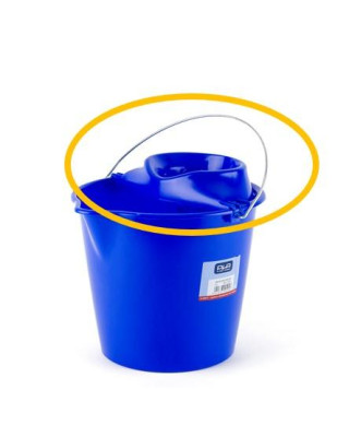 ESCURRIDOR PARA CUBO REDONDO AZUL 12L