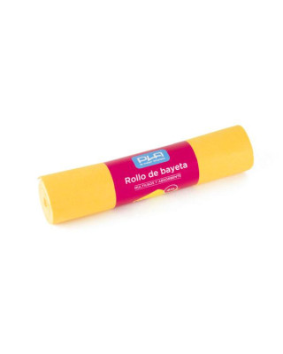 ROLLO BAYETA A-14 PRECORTADO 4X0.36M AMARILLO