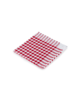 PAÑO SARGA ESP. PACK 12U CUADRO ROJO