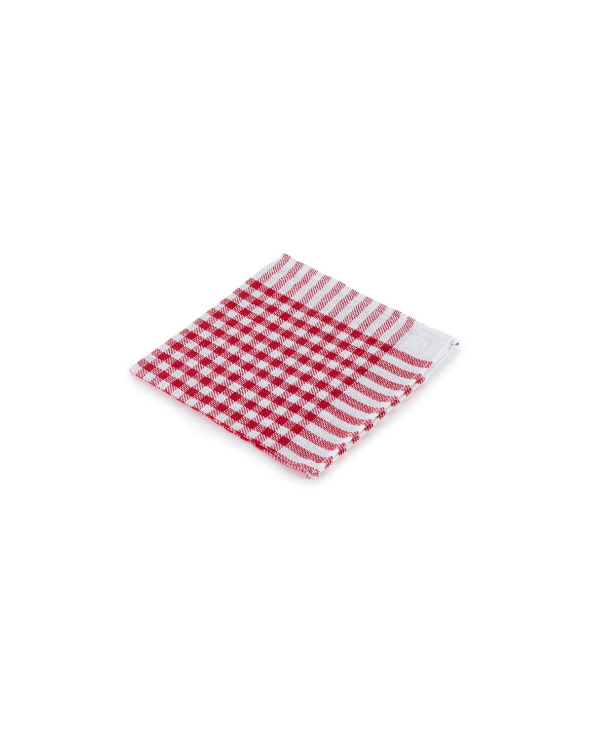 PAÑO SARGA ESP. PACK 12U CUADRO ROJO