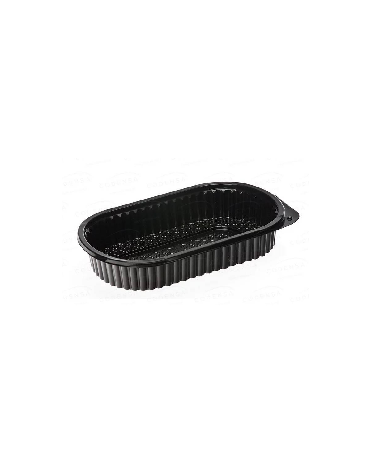 MILLAR ENVASE PLAST. OVAL. NEGRO 1000CC C-400UDS