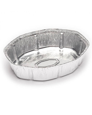 PQT. BAND. ALUMINIO POLLO OVA. 256*192*72 2600CC(6X100)