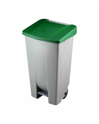CONTENEDOR SELECTIVO 120L C/PED VERDE
