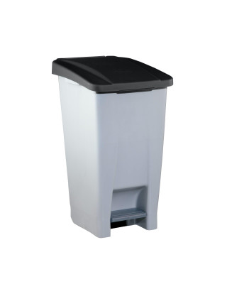 CONTENEDOR SELECTIVO 80L C/PED NEGRO
