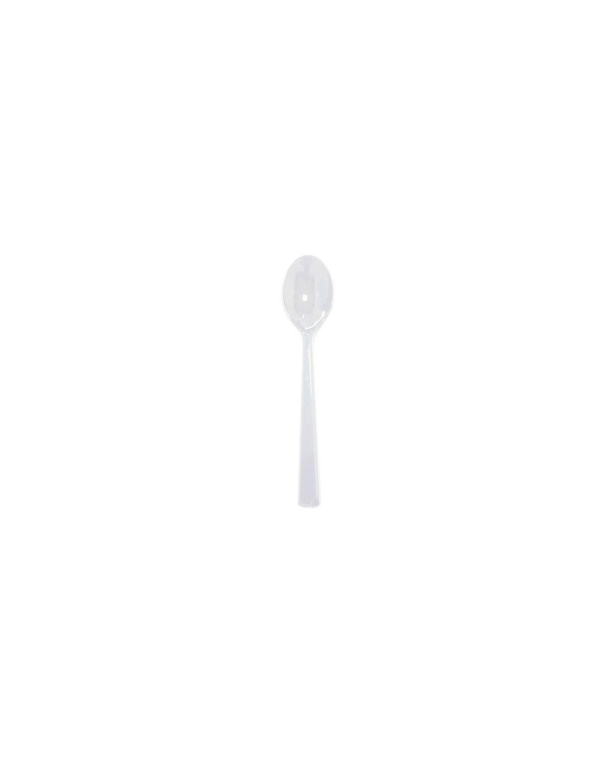 MILL. CUCHARA POSTRE REUTI. TRANSP. 145MM(40X50UDS)
