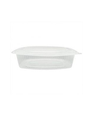MILLAR ENVASE OVAL TAPA BISAGRA PP 1500CC(4X50:200)
