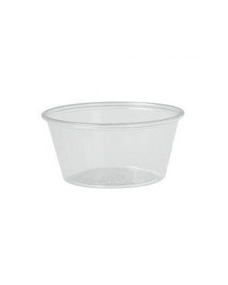 SALSERO ECONO PET TRANSP. 97ML(3.25OZ) (25X100:2500)