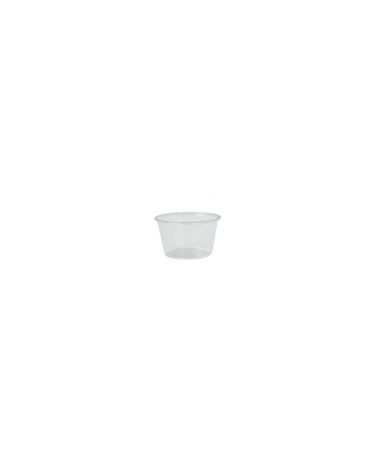 SALSERO ECONO PET TRANSP.118ML(4OZ) (25X100:2500)