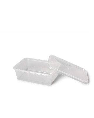 MILLAR TARRINA RECTANGULAR 650CC TRANS. 500UDS/C