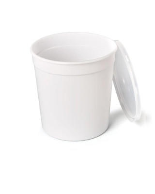 MILLAR TARRINA REDONDA 1000CC BLANCA 300UDS/C