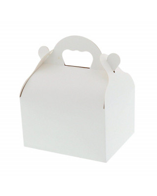 CAJA CON ASAS 10X12X7 BLANCA PAQ. 50UDS.