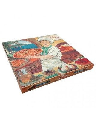 CAJA PIZZA MOD. FRANCIA 260X260X35MM P-100