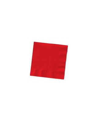 P-100 SERVILLETA 33X33 2C ROJA 36P/C