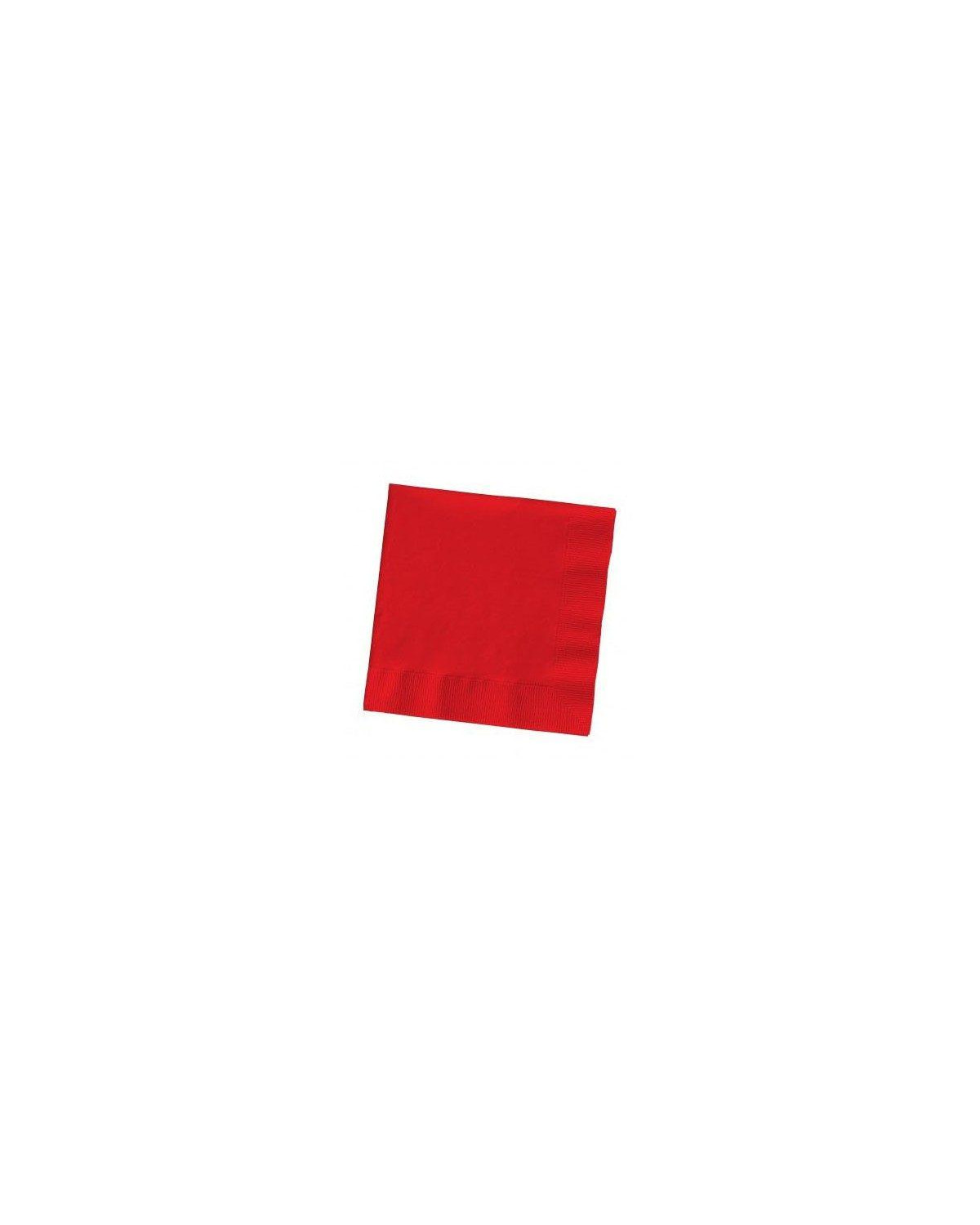 P-100 SERVILLETA 33X33 2C ROJA 36P/C