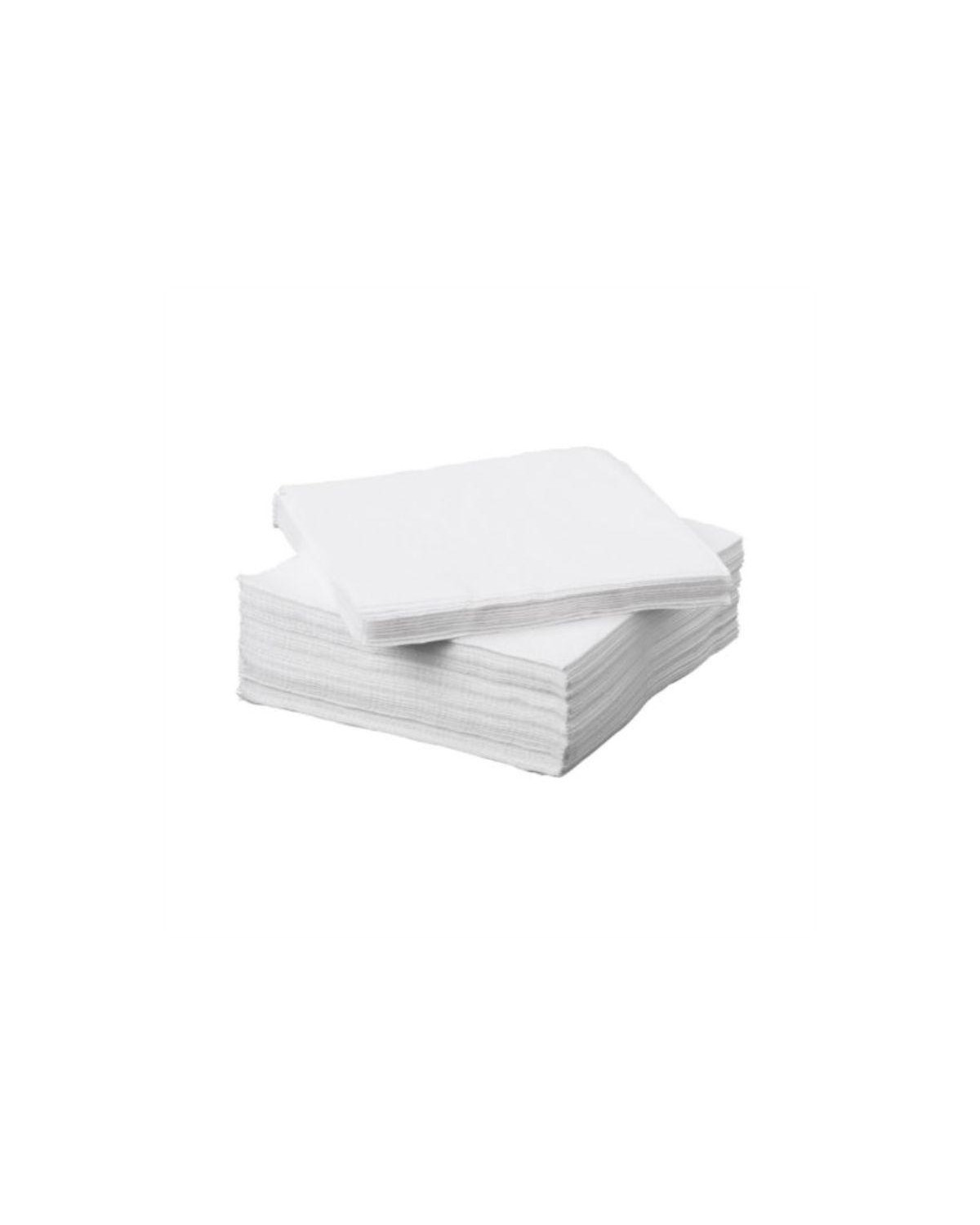 SERVILLETA 30X30 2C BLANCA 48-100