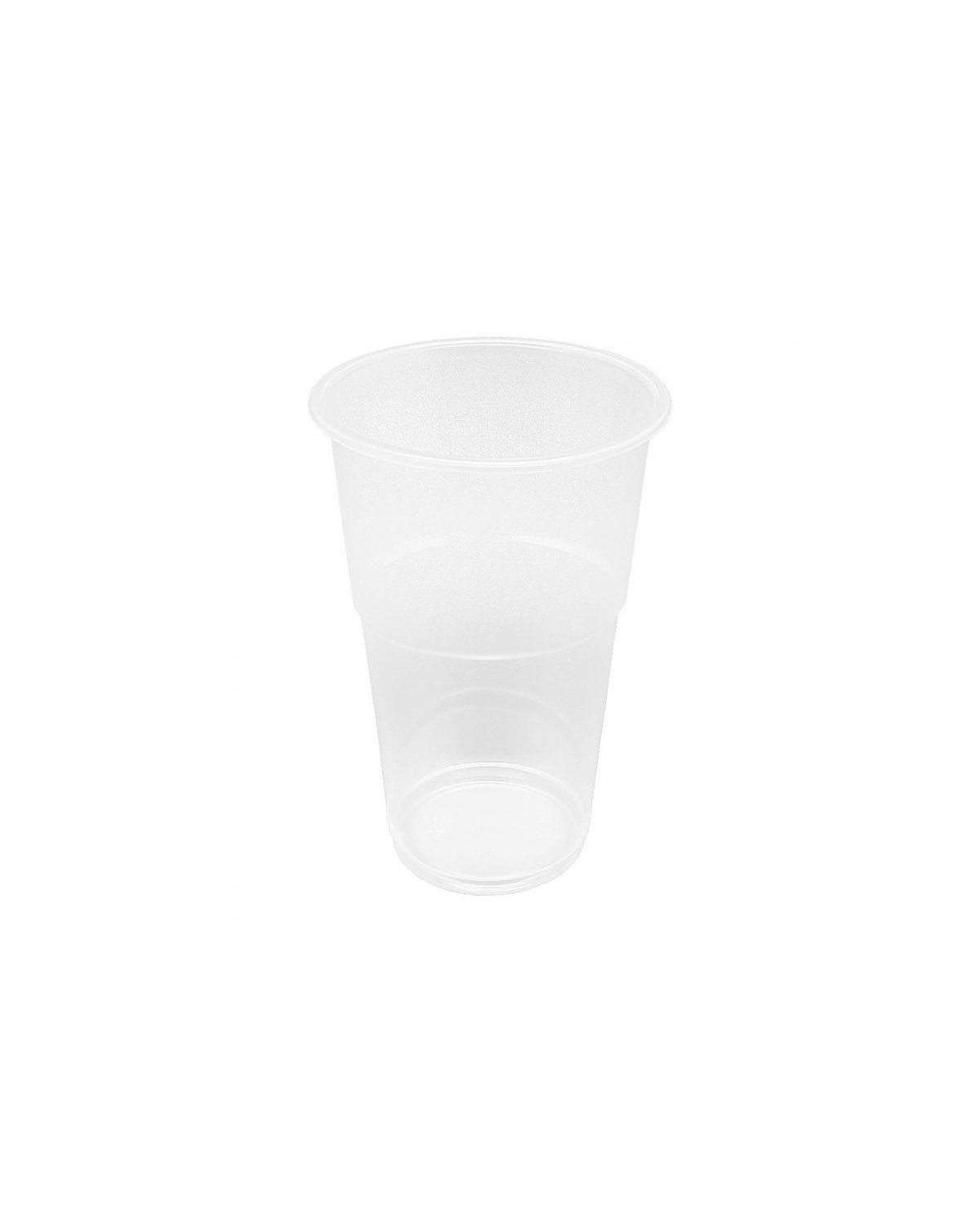 MILL. VASO PP TRANSPARENTE 330CC Ø80MM (25X50)