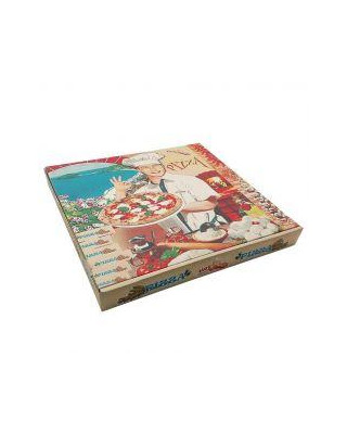 CAJA PIZZA MOD. FRANCIA 360X360X40MM P-100