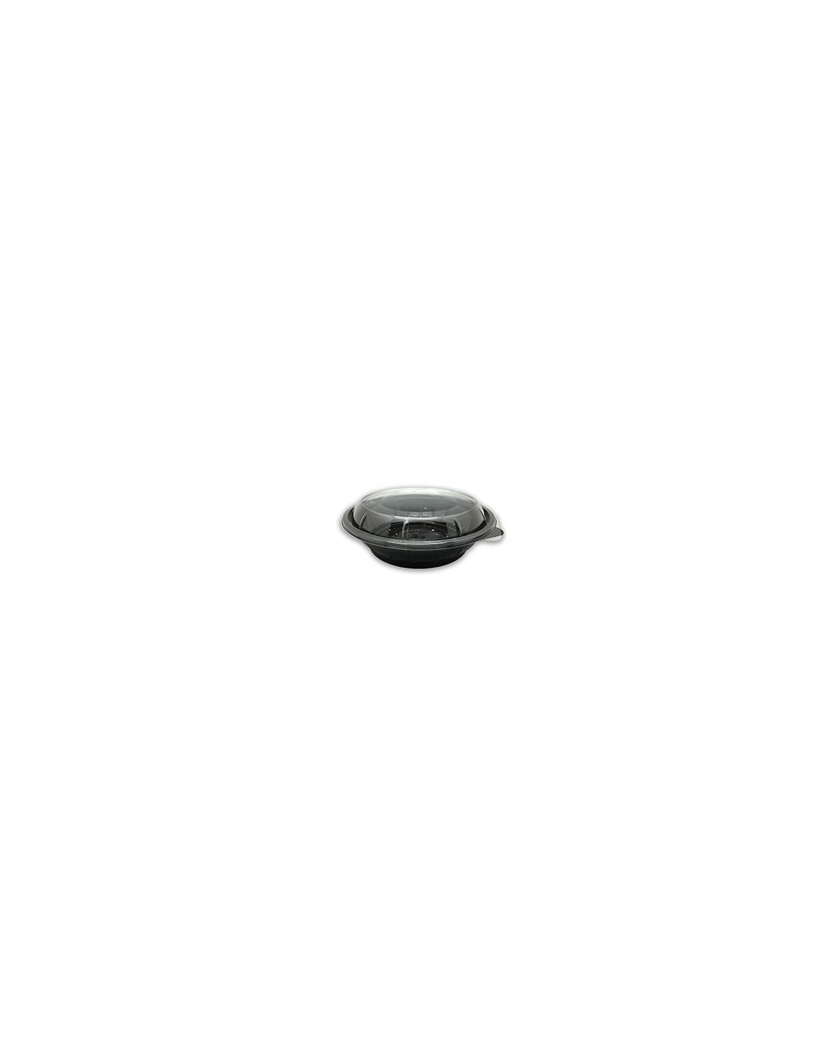 MILL. ENSALADERA PLAST PET SQ CUA NEGRO(4X100)