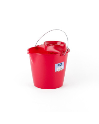 CUBO REDONDO 12L ROJO