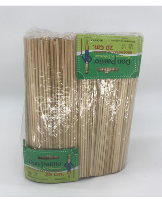 B-100UDS PINCHO BROCHETA BAMBU 20CM (10PX10B)