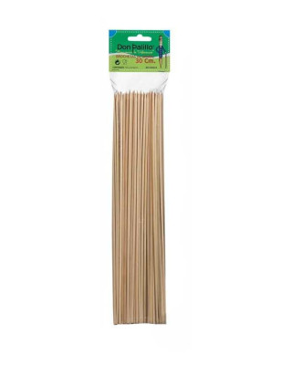 B-100UDS PINCHO BROCHETA BAMBU 30CM (10PX10B)