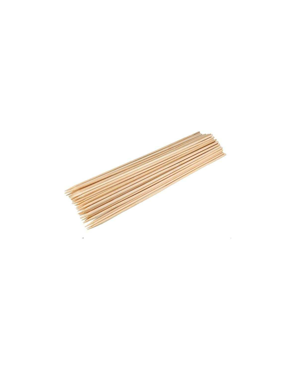 B-2500UDS BROCHETAS BAMBU 400X4.0MM (1X2500)