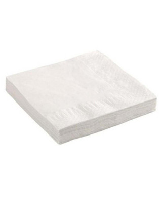 PQT-50 SERVILLETA 40X40 2C BLANCA (24X50)