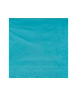 PQT-50 SERVILLETA 40X40 2C CELESTE (24X50)