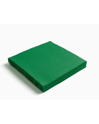 PQT-50 SERVILLETA 40X4 P&P 1/4 VERDE OSCURO (24X50)
