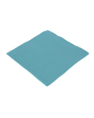 PQT-50 SERVILLETA 40X4 P&P 1/4 TURQUESA (24X50)