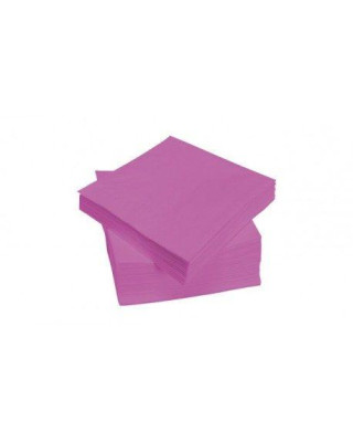 PQT-50 SERVILLETA 40X4 P&P 1/4 FUSCIA (24X50)