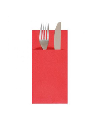 PQT-40 SERV. CANGURO TISSU SECO 40X40 ROJA (12X40)