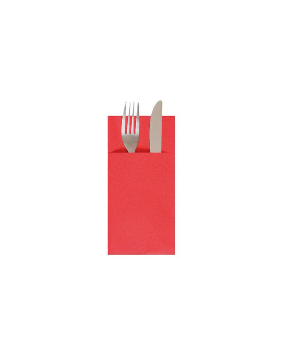 PQT-40 SERV. CANGURO TISSU SECO 40X40 ROJA (12X40)