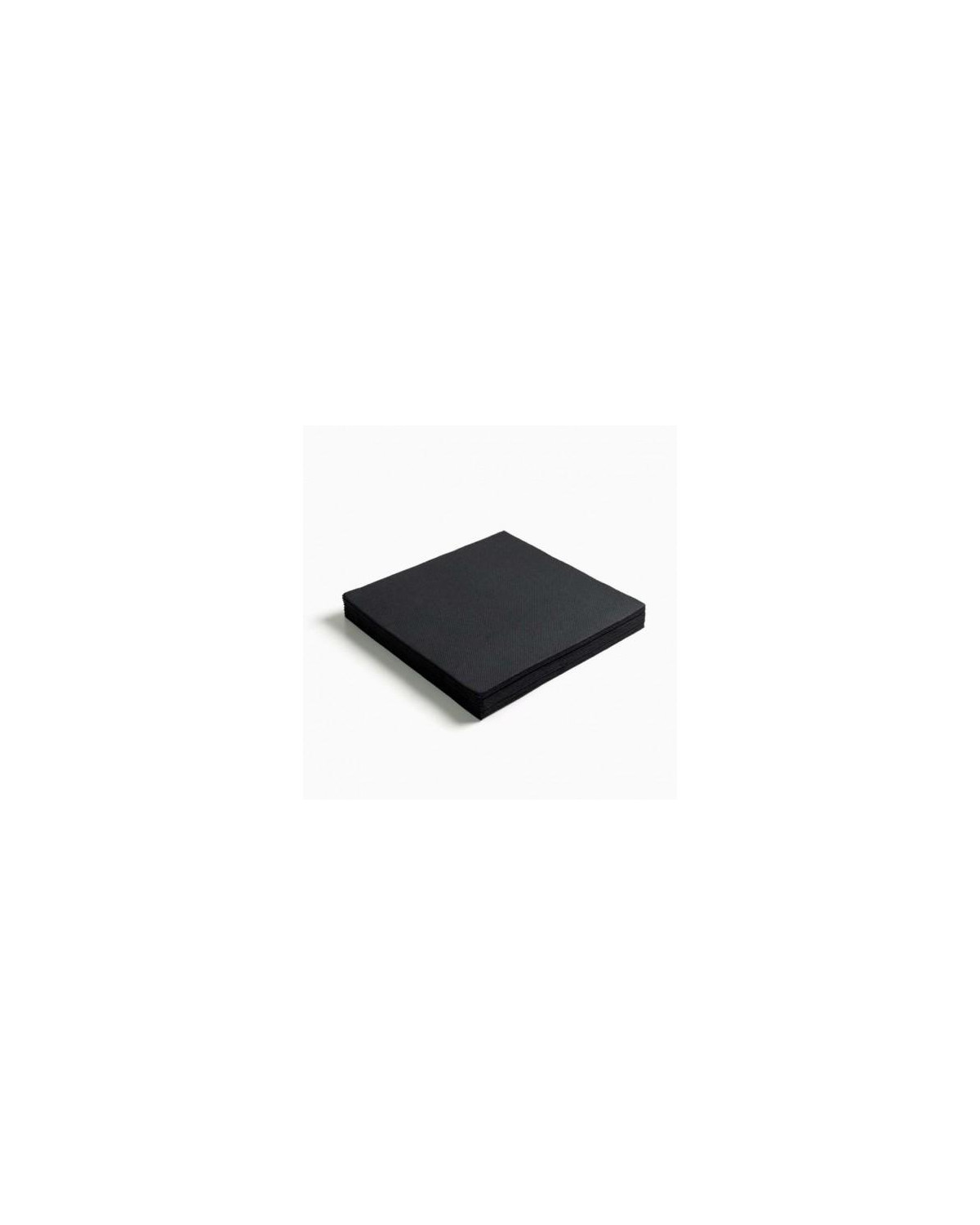 PQT-50 SERVILLETA 33X33 2C P&P NEGRA 27P-50